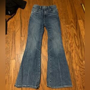 Abercrombie & Fitch Medium Blue Flare Jeans